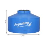 Caixa d'Água 1.000L em Polietileno Água Protegida Acqualimp - Imagem 4