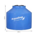 Caixa d'Água 1.500L em Polietileno Água Protegida Acqualimp - Imagem 4