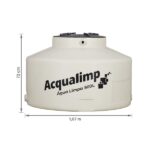 Caixa d'Água 500L em Polietileno Água Limpa Acqualimp - Imagem 3