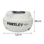 Tanque 500L em Polietileno Antibacteriano Fortlev - Imagem 4