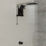 Chuveiro Elétrico Eletrônico 220V 7800w Preto e Cromado Quadrado Acqua Duo Ultra Lorenzetti - Imagem 4