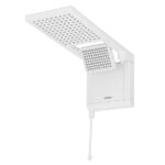 Chuveiro Elétrico Eletrônico 220V 7800w Branco Quadrado Acqua Duo Ultra Lorenzetti