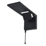 Chuveiro Elétrico Eletrônico 220V 7800w Preto Fosco Quadrado Acqua Duo Ultra Lorenzetti