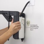 Chuveiro Elétrico Eletrônico 220V 7800w Preto Fosco Quadrado Acqua Duo Ultra Lorenzetti - Imagem 4