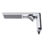 Chuveiro Elétrico Eletrônico 220V 7800w Preto e Cromado Quadrado Acqua Duo Ultra Lorenzetti - Imagem 3