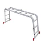 Escada Articulada 4x3 12 Degraus em Alumínio 3,23m Botafogo - Imagem 4