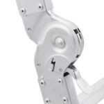 Escada Articulada 4x3 12 Degraus em Alumínio 3,4m Reisam - Imagem 2