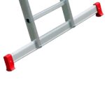 Escada Extensível 15x2 30 Degraus em Alumínio 7,66m Botafogo - Imagem 5