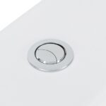 Kit Vaso Sanitário com Caixa Acoplada e Assento Branco Duplo Acionamento 3/6L Vertical Quadra Deca - Imagem 2