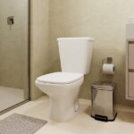 Kit Vaso Sanitário com Caixa Acoplada e Assento Branco Duplo Acionamento 3/6L Saída Vertical Mariana Icasa - Imagem 4