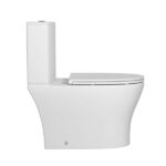 Kit Vaso Sanitário com Caixa Acoplada e Assento Branco Duplo Acionamento 3/6L Vertical Nova Level Deca - Imagem 2