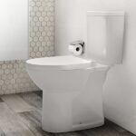 Kit Vaso Sanitário com Caixa Acoplada e Assento Branco Duplo Acionamento 3/6L Saída Vertical Round Roca - Imagem 4