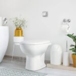 Kit Vaso Sanitário Convencional para Descarga de Parede com Assento Branco Vertical Lille Sensea - Imagem 4